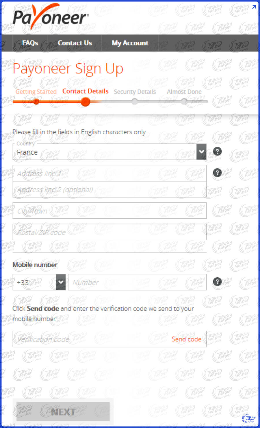 آموزش ساخت حساب پایونیر